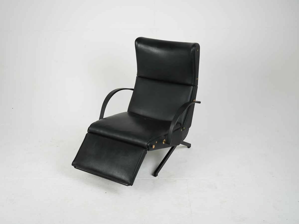 Vintage Relaxsessel P40 von Osvaldo Borsani für Tecno