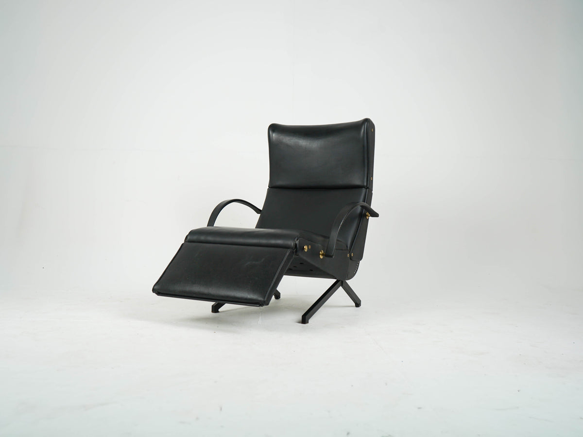 Vintage Relaxsessel P40 von Osvaldo Borsani für Tecno