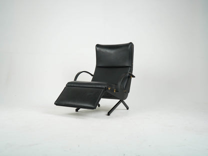 Vintage Relaxsessel P40 von Osvaldo Borsani für Tecno