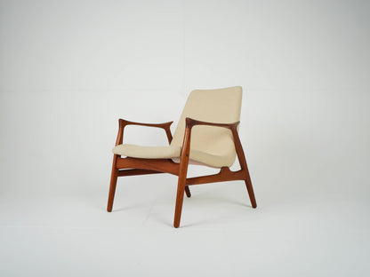 Vintage Lounge Chair Model 240 von Arne Hovmand-Olsen für Mogens Kold