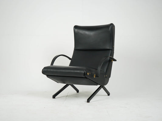 Vintage Relaxsessel P40 von Osvaldo Borsani für Tecno