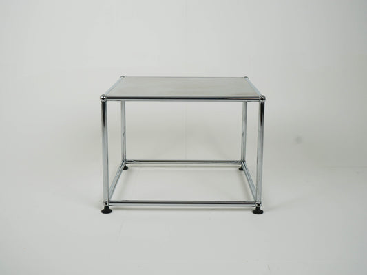 USM Haller Couchtisch Edelstahl