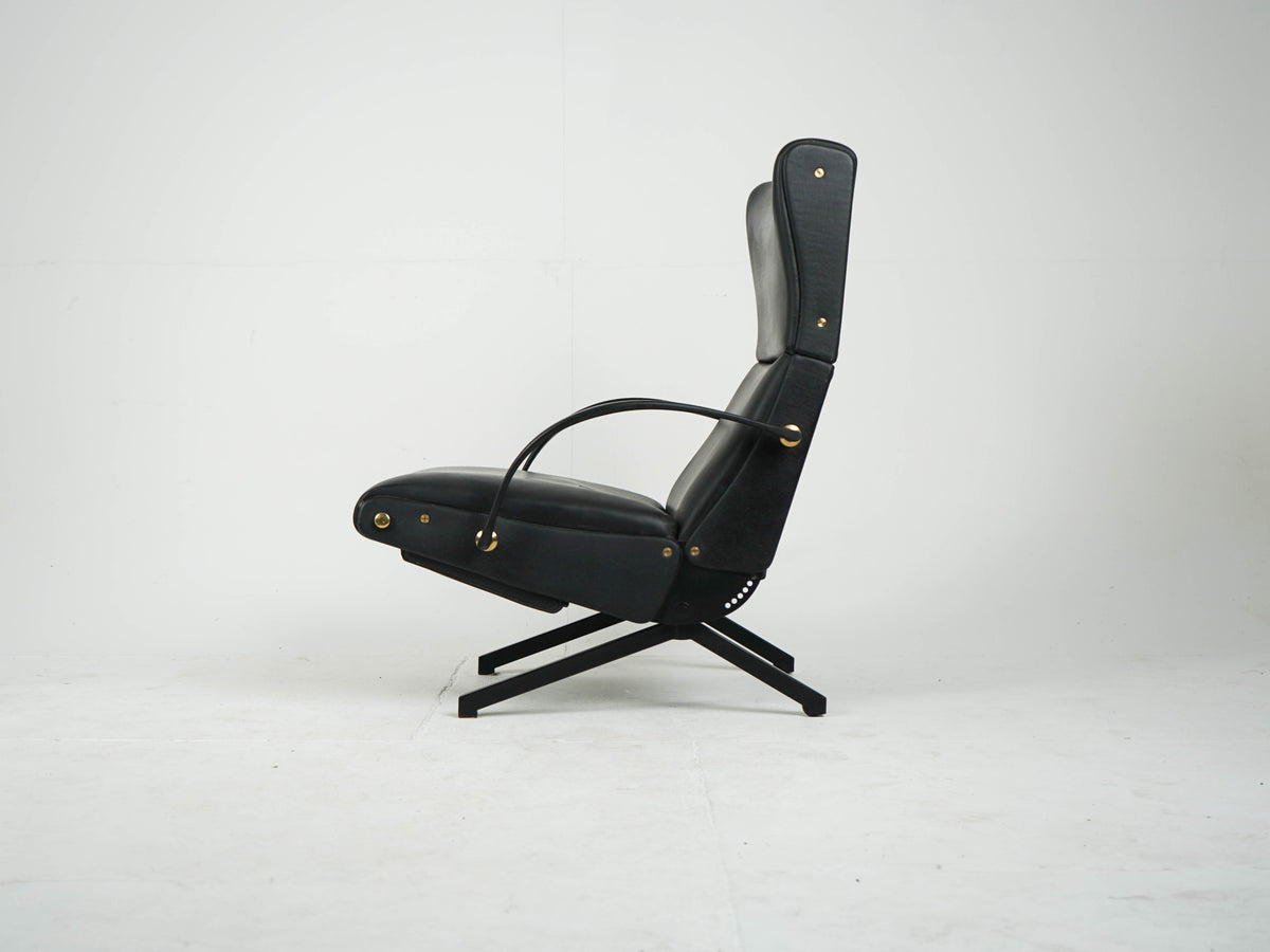 Vintage Relaxsessel P40 von Osvaldo Borsani für Tecno