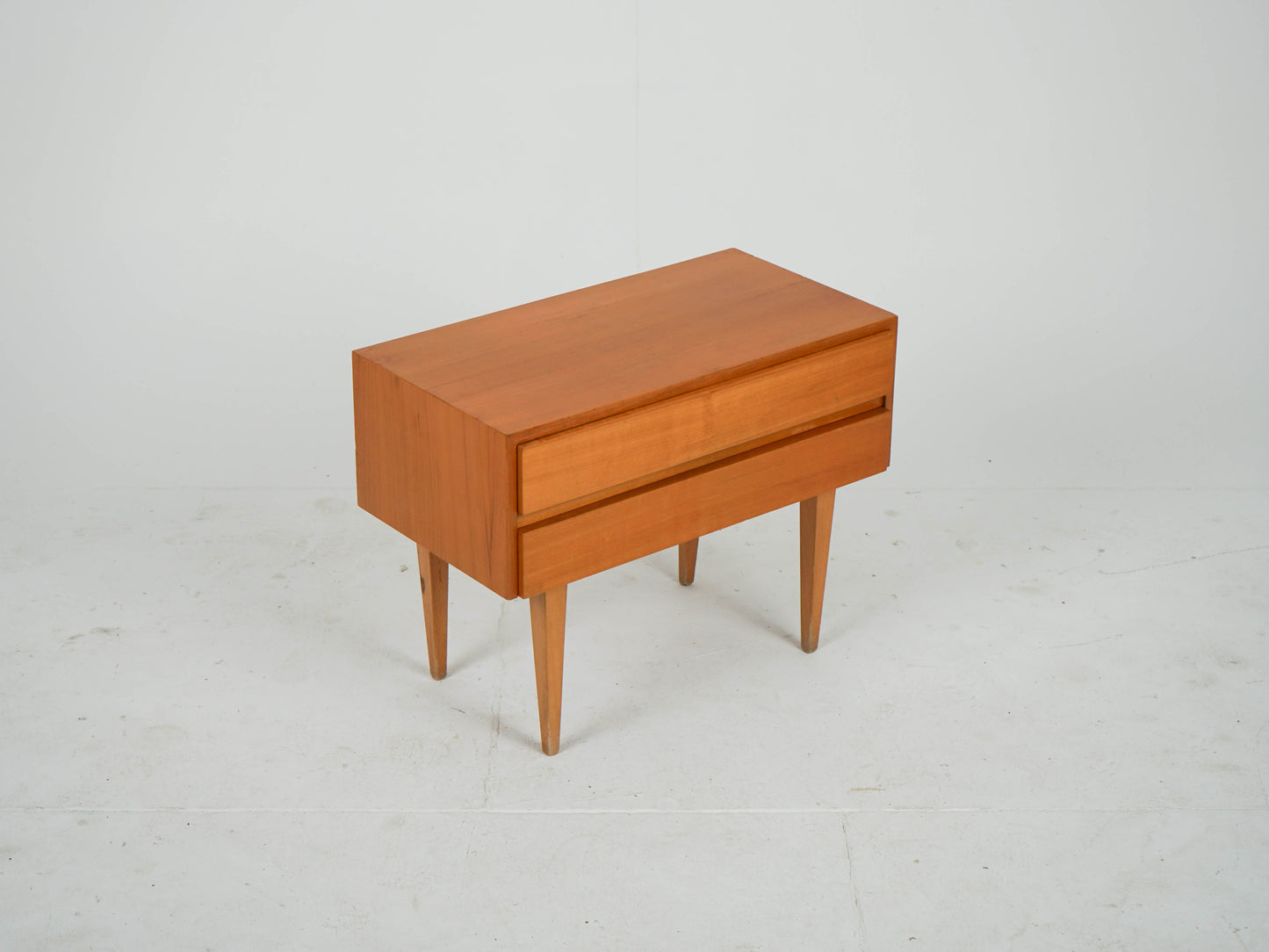 Set von 2 Vintage Nachttisch aus Teakholz, Mid-Century Modern