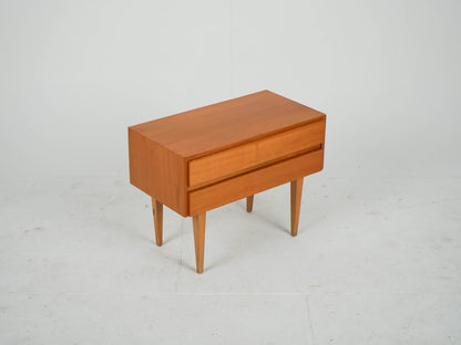 Set von 2 Vintage Nachttisch aus Teakholz, Mid-Century Modern