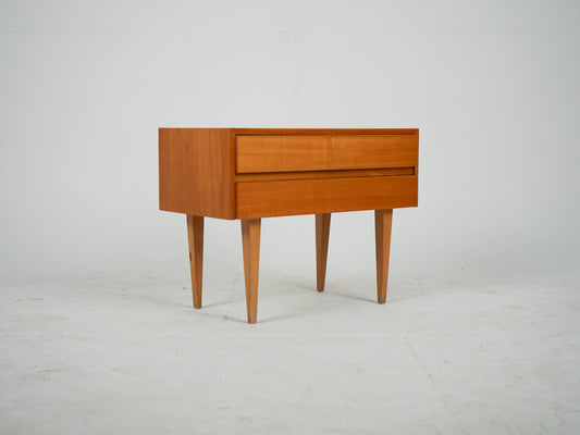 Set von 2 Vintage Nachttisch aus Teakholz, Mid-Century Modern