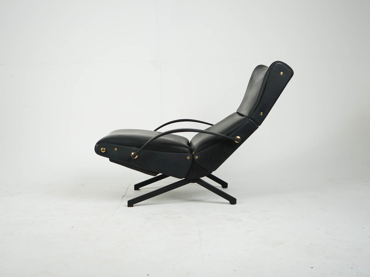 Vintage Relaxsessel P40 von Osvaldo Borsani für Tecno