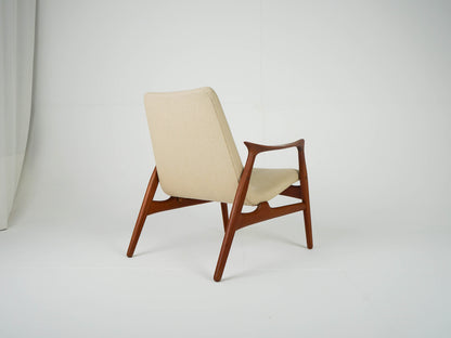 Vintage Lounge Chair Model 240 von Arne Hovmand-Olsen für Mogens Kold