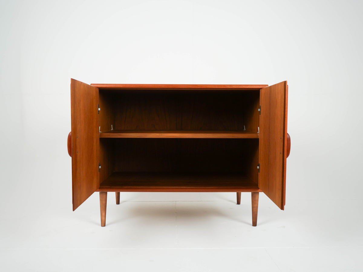Vintage Sideboard Schrank Anrichte Vinyl Teak