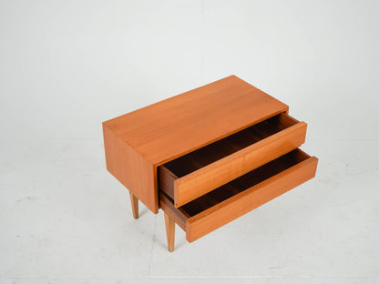 Set von 2 Vintage Nachttisch aus Teakholz, Mid-Century Modern