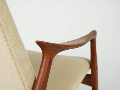 Vintage Lounge Chair Model 240 von Arne Hovmand-Olsen für Mogens Kold