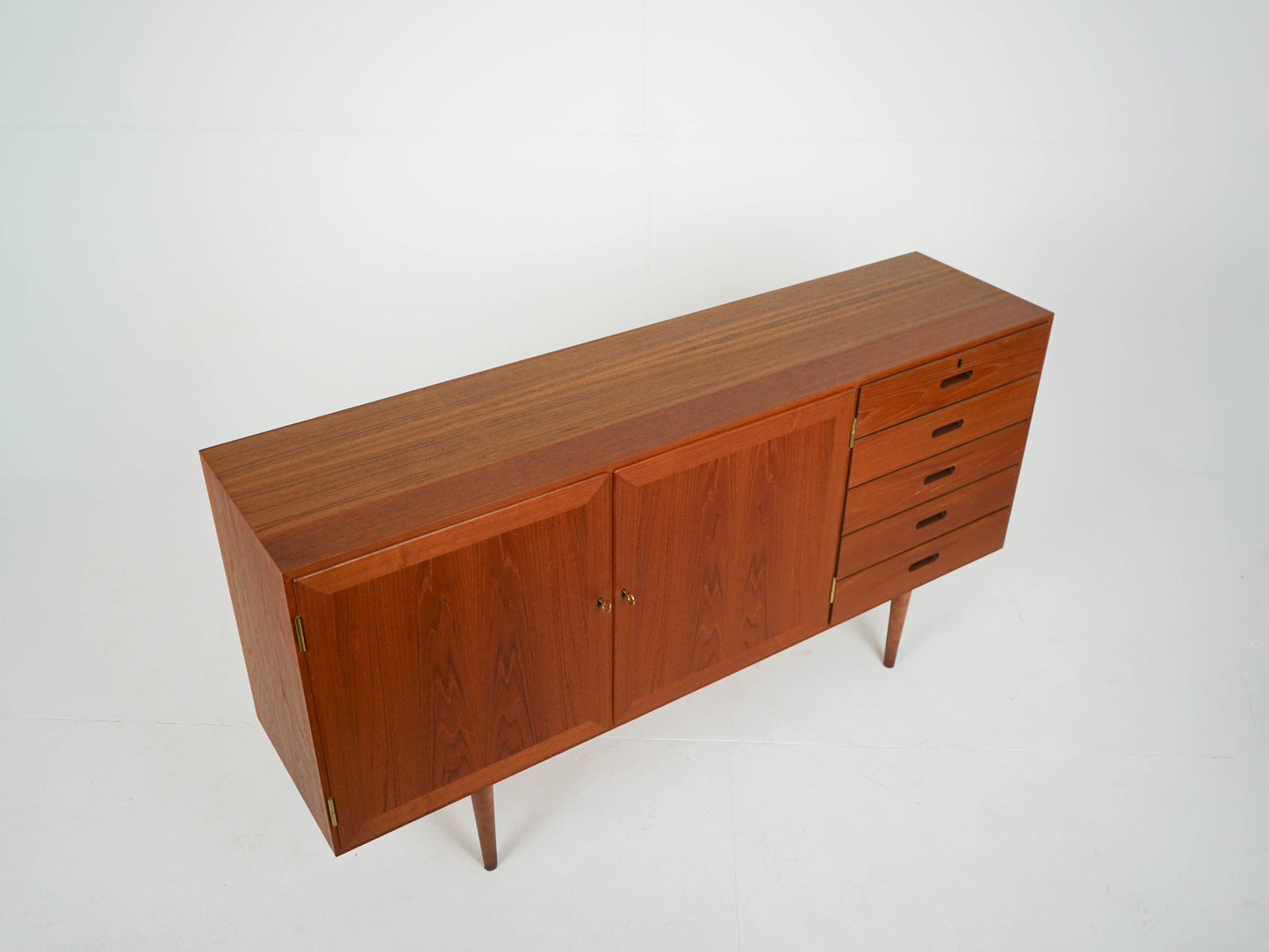 Vintage Sideboard Schrank aus Teakholz