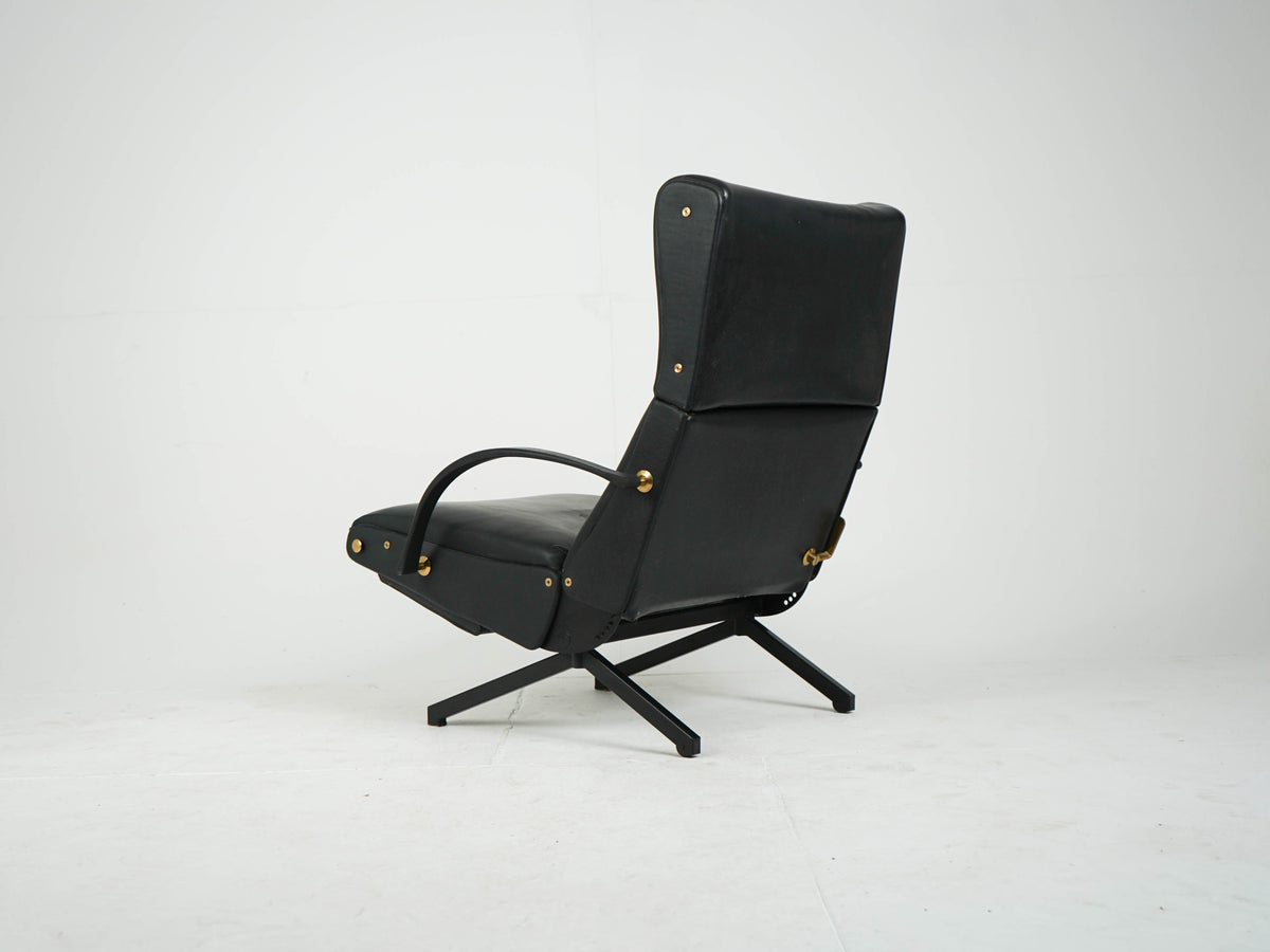 Vintage Relaxsessel P40 von Osvaldo Borsani für Tecno