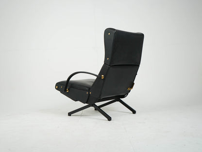 Vintage Relaxsessel P40 von Osvaldo Borsani für Tecno