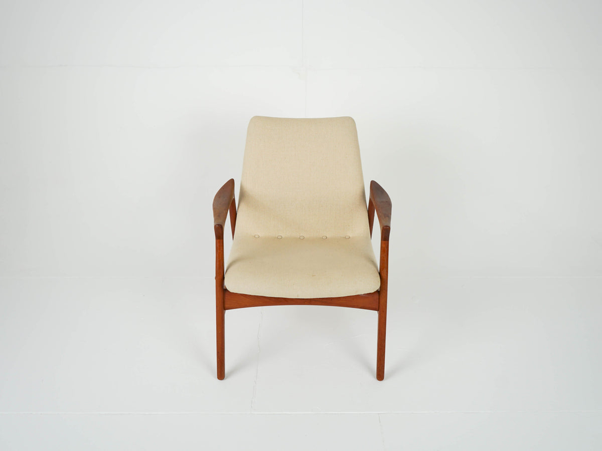 Vintage Lounge Chair Model 240 von Arne Hovmand-Olsen für Mogens Kold