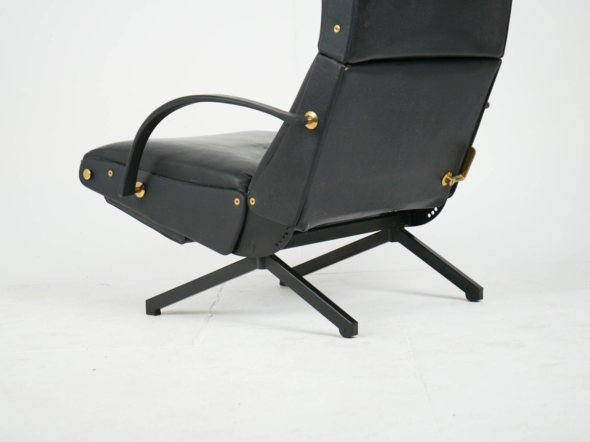 Vintage Relaxsessel P40 von Osvaldo Borsani für Tecno