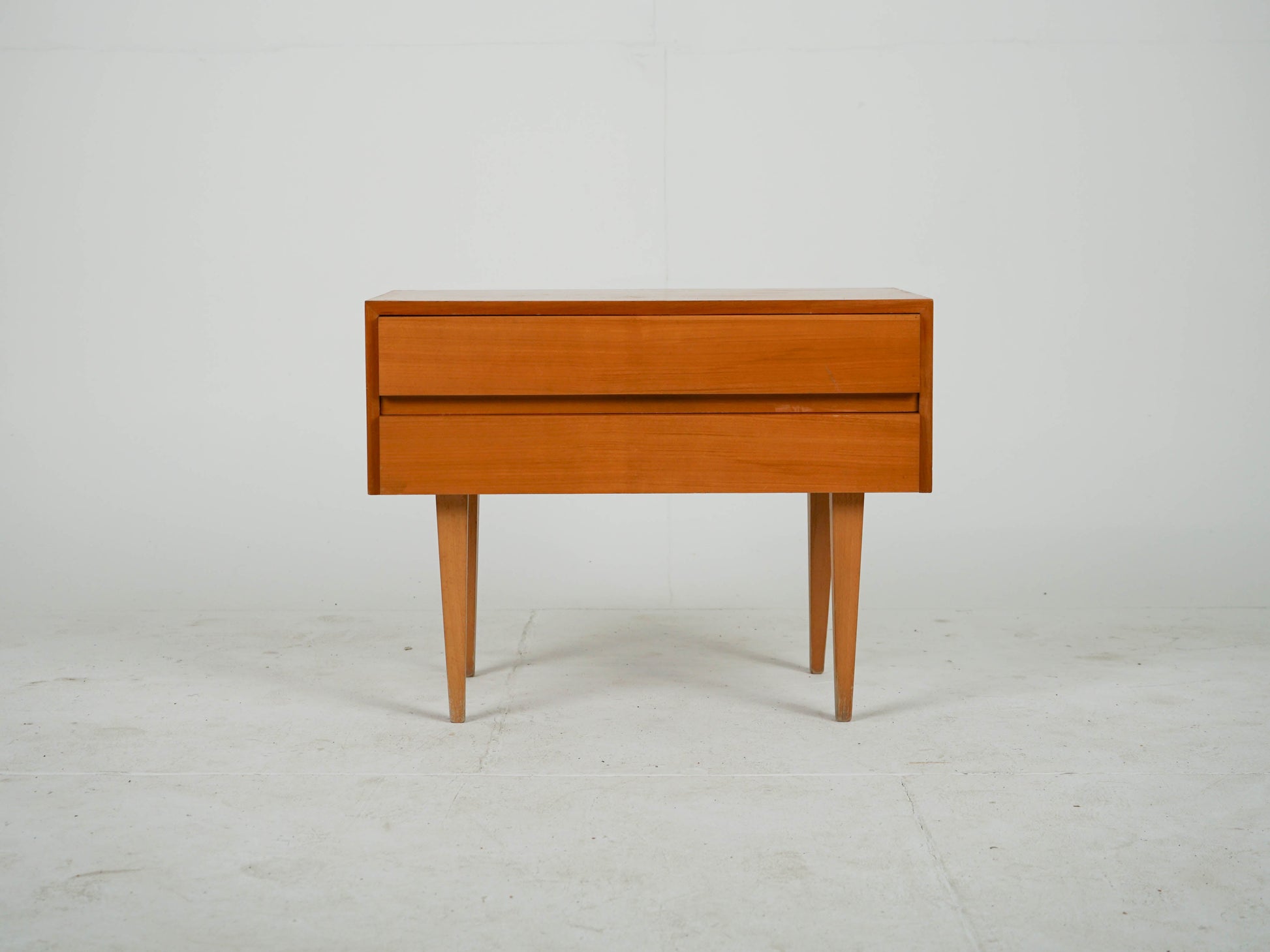 Set von 2 Vintage Nachttisch aus Teakholz, Mid-Century Modern