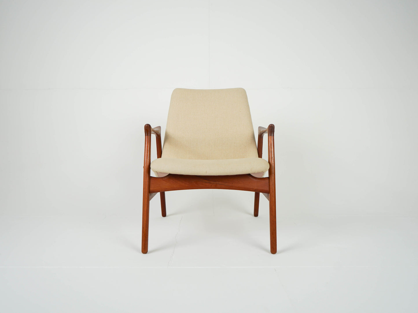 Vintage Lounge Chair Model 240 von Arne Hovmand-Olsen für Mogens Kold