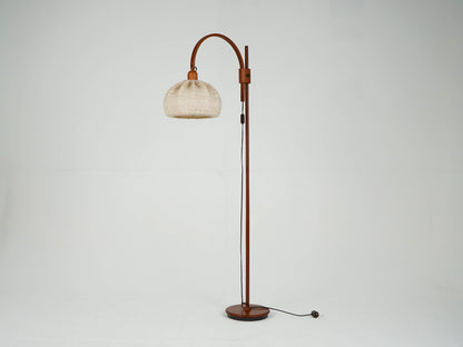 Vintage Teak Stehleuchte von Domus, Mid-Century Modern