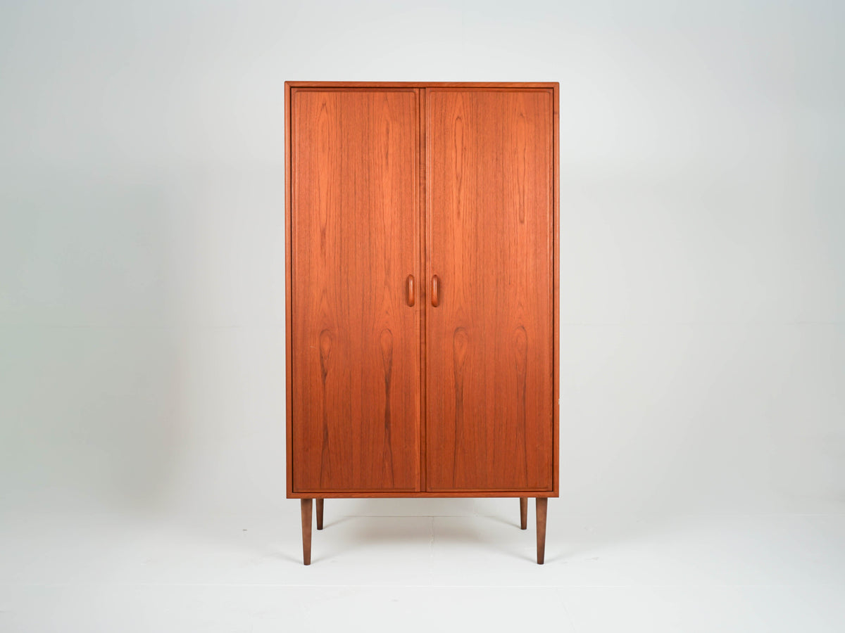 Vintage Kleiderschrank Teak Vinyl