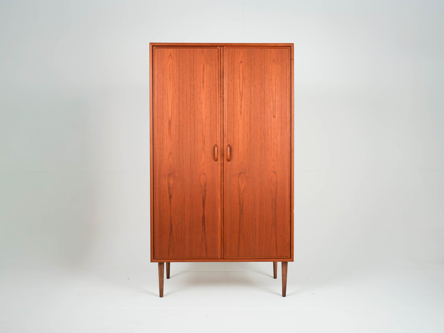Vintage Kleiderschrank Teak Vinyl