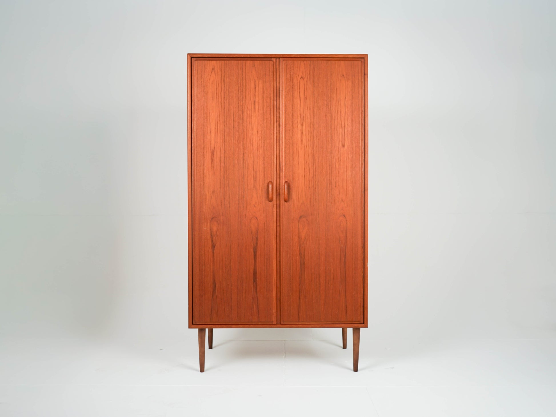 Vintage Kleiderschrank Teak Vinyl