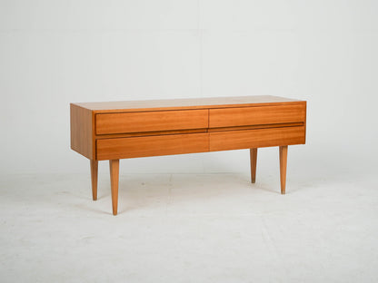 Vintage Teak Sideboard mit zwei Schubladen