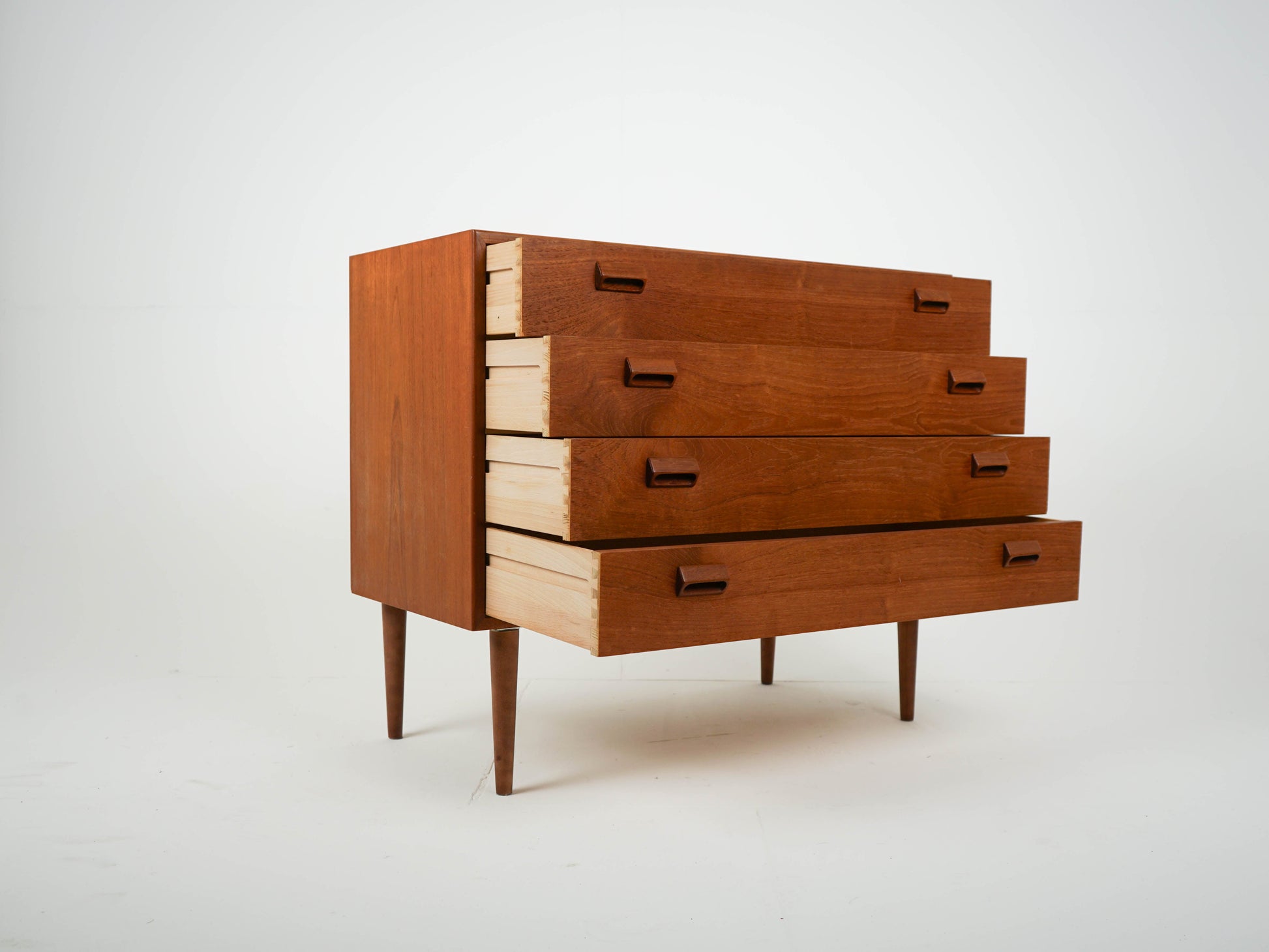 Vintage Teak Kommode von Borge Mogensen