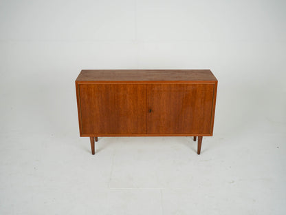 Vintage Sideboard Teak Vinylschrank Braun