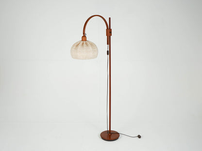 Vintage Teak Stehleuchte von Domus, Mid-Century Modern