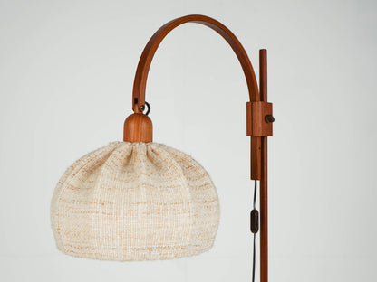 Vintage Teak Stehleuchte von Domus, Mid-Century Modern