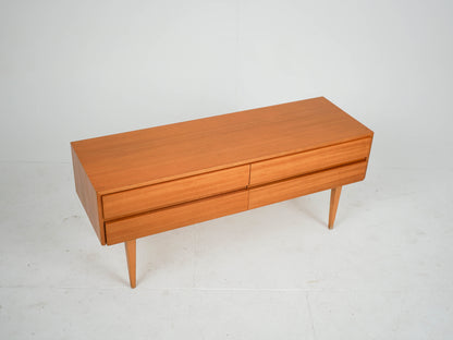 Vintage Teak Sideboard mit zwei Schubladen