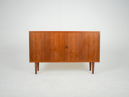 Vintage Sideboard Teak Vinylschrank Braun