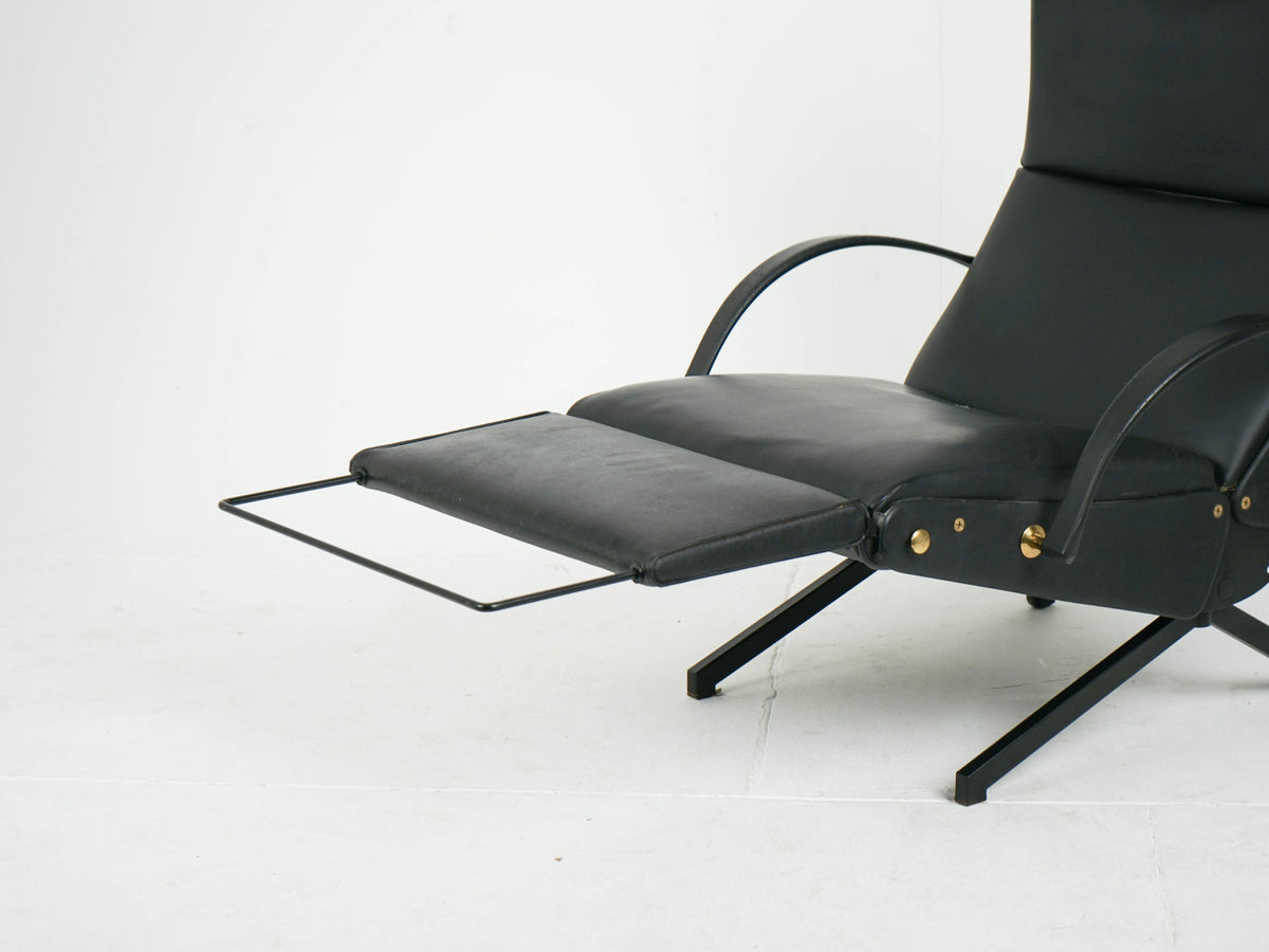 Vintage Relaxsessel P40 von Osvaldo Borsani für Tecno