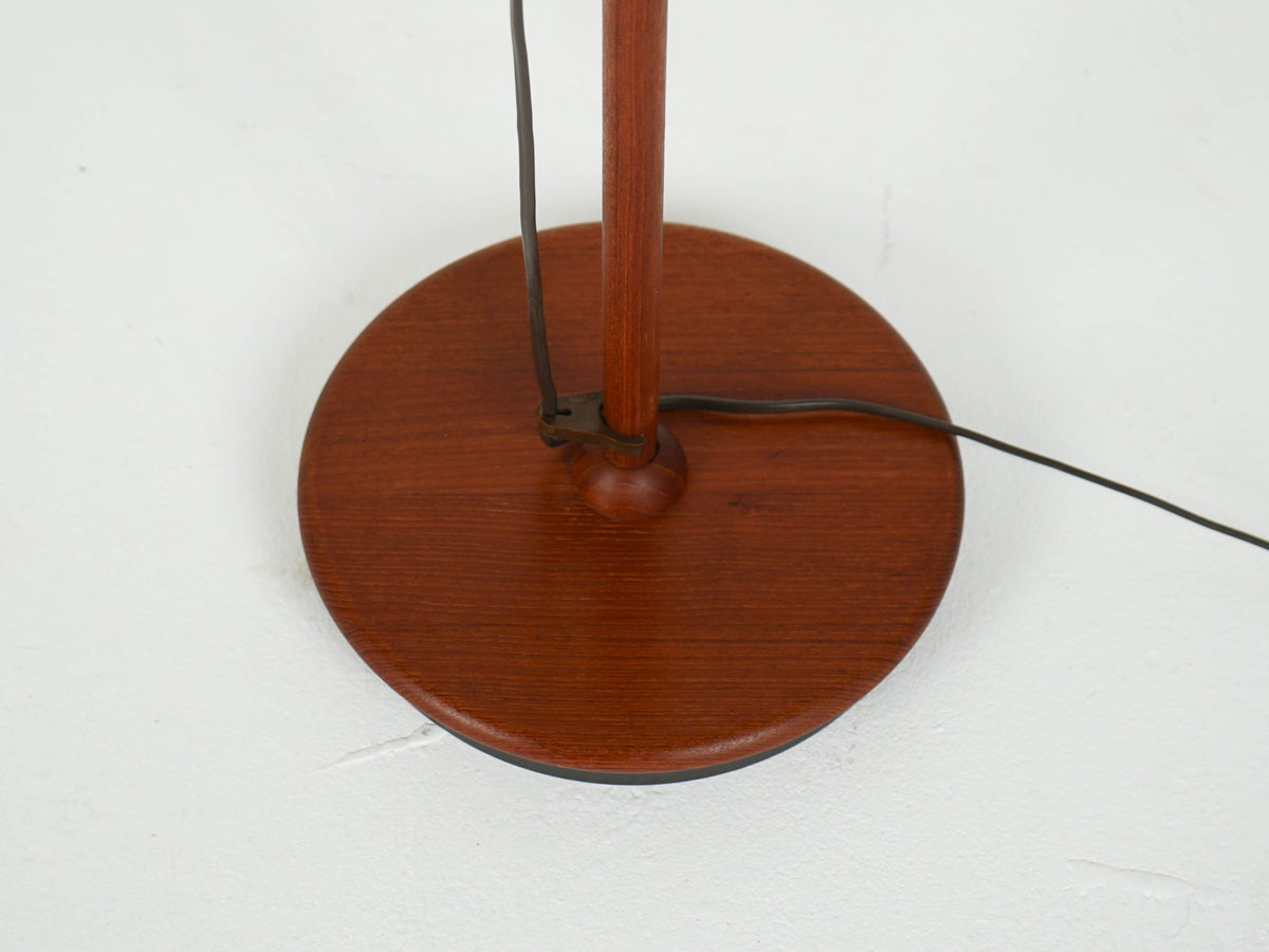 Vintage Teak Stehleuchte von Domus, Mid-Century Modern