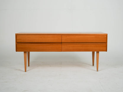 Vintage Teak Sideboard mit zwei Schubladen