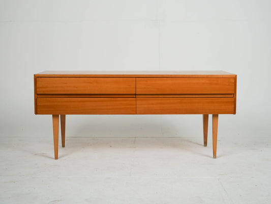 Vintage Teak Sideboard mit zwei Schubladen