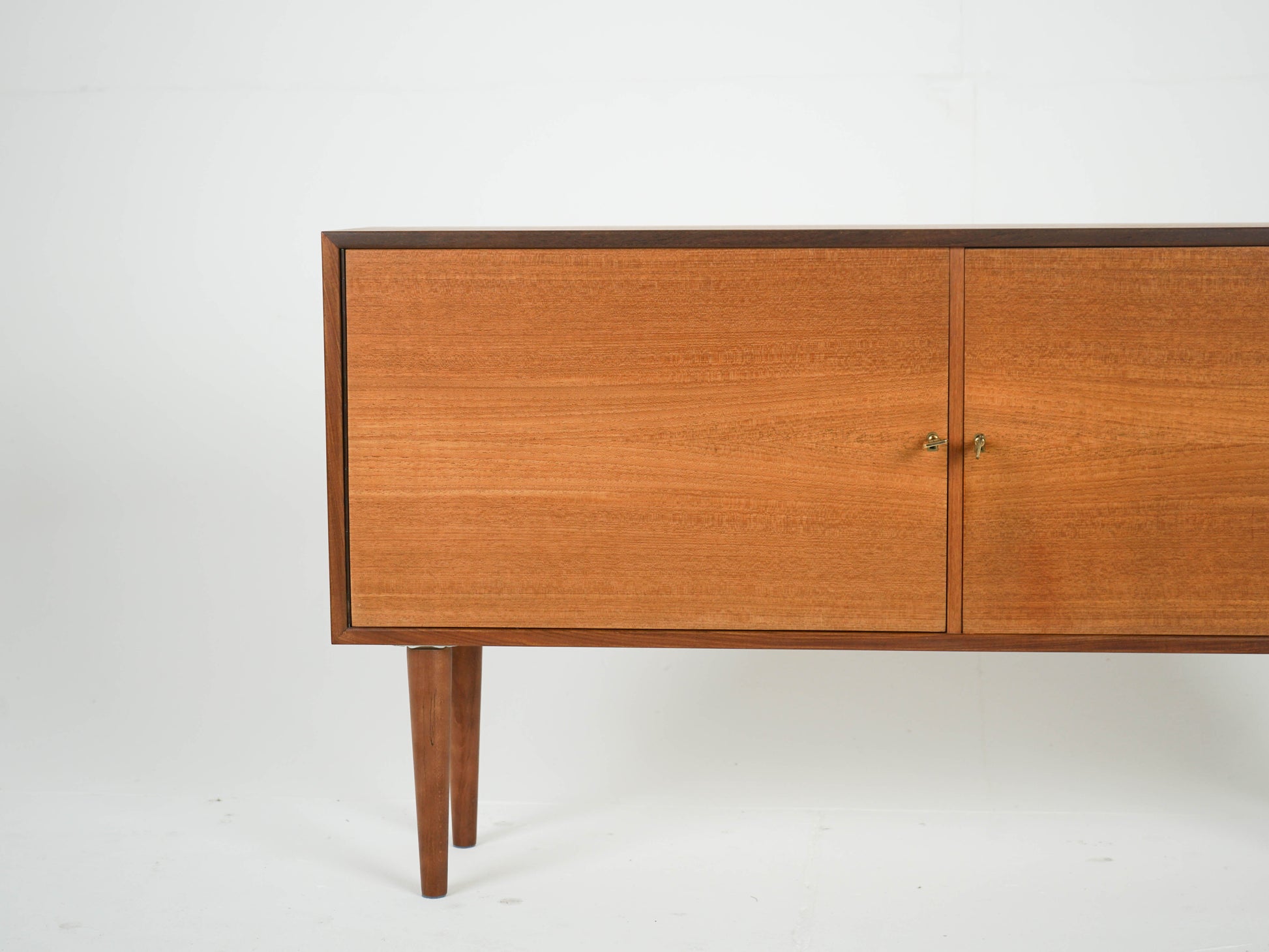 Vintage Sideboard Teak Vinyl Schrank