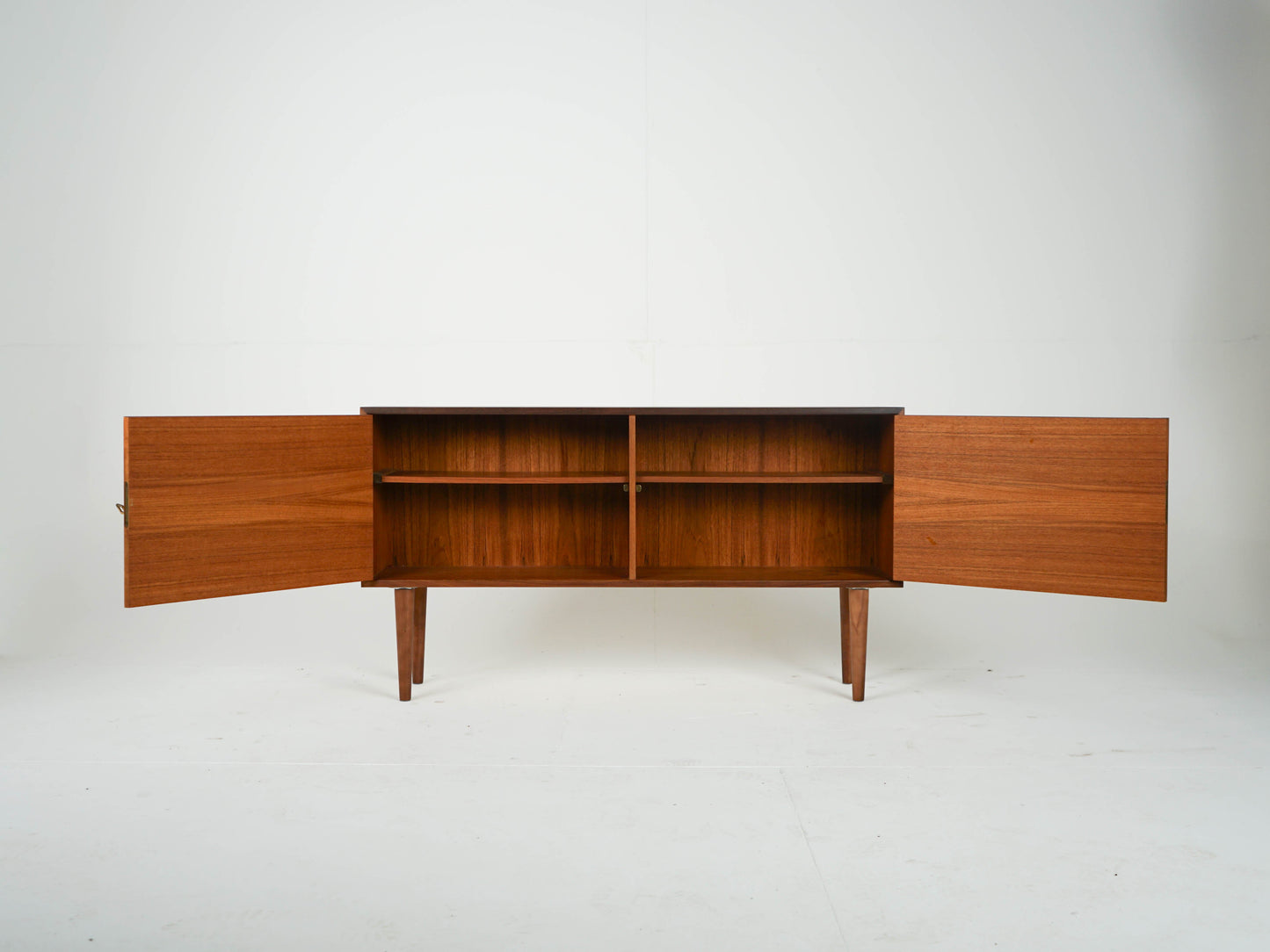 Vintage Sideboard Teak Vinyl Schrank