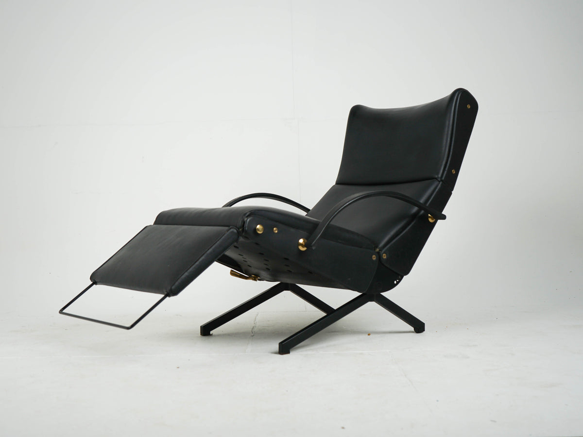 Vintage Relaxsessel P40 von Osvaldo Borsani für Tecno