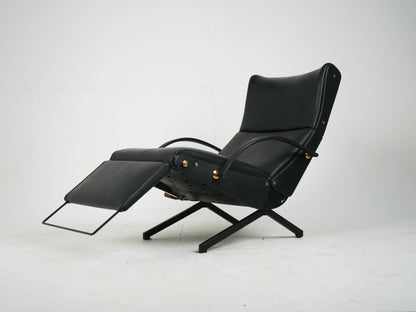Vintage Relaxsessel P40 von Osvaldo Borsani für Tecno