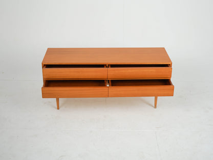 Vintage Teak Sideboard mit zwei Schubladen