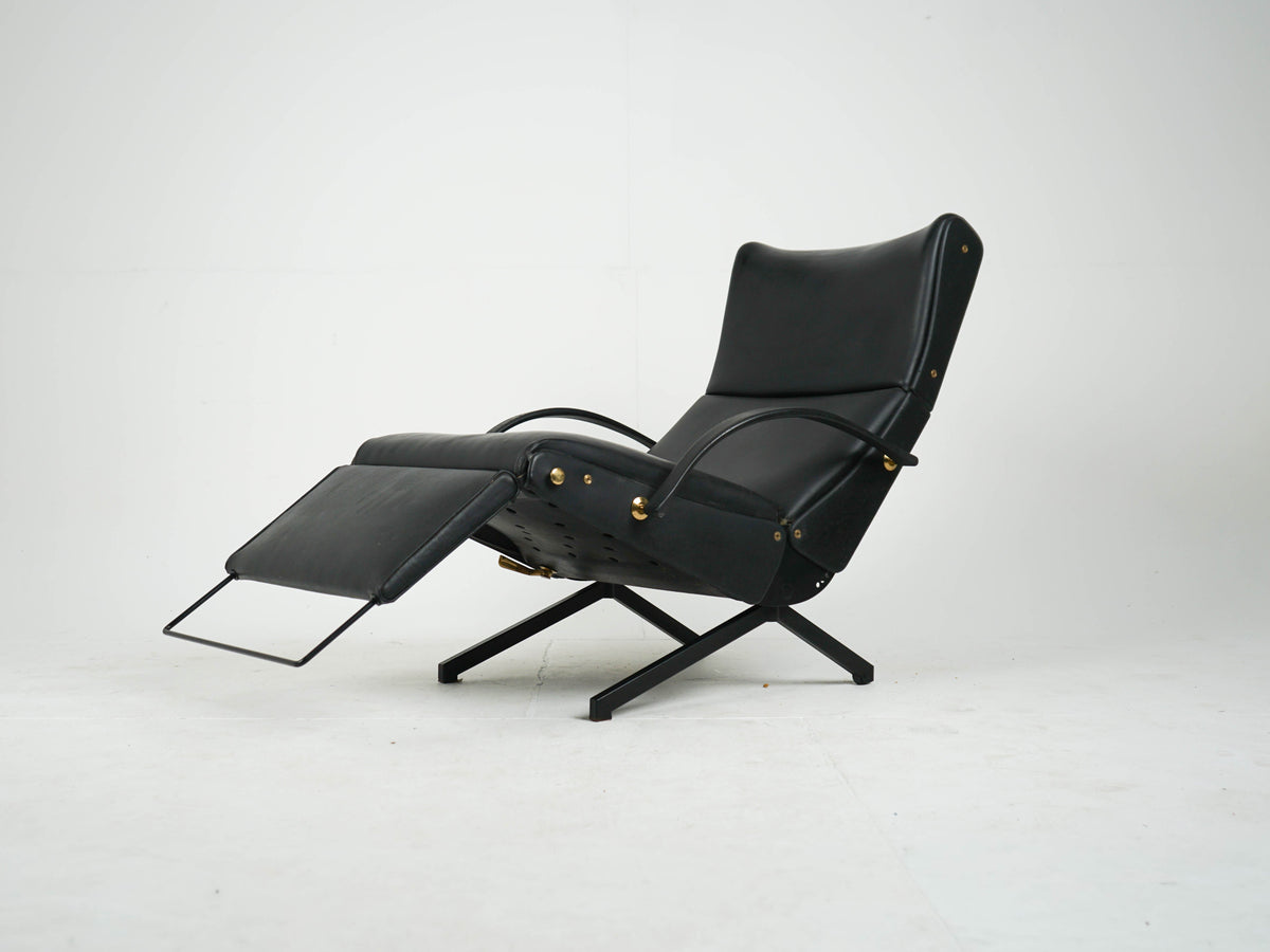Vintage Relaxsessel P40 von Osvaldo Borsani für Tecno