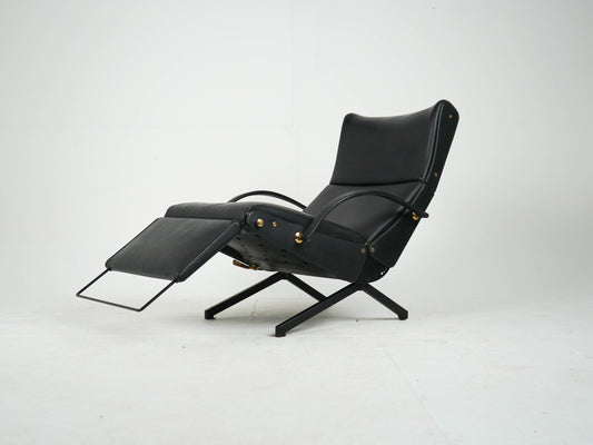Vintage Relaxsessel P40 von Osvaldo Borsani für Tecno