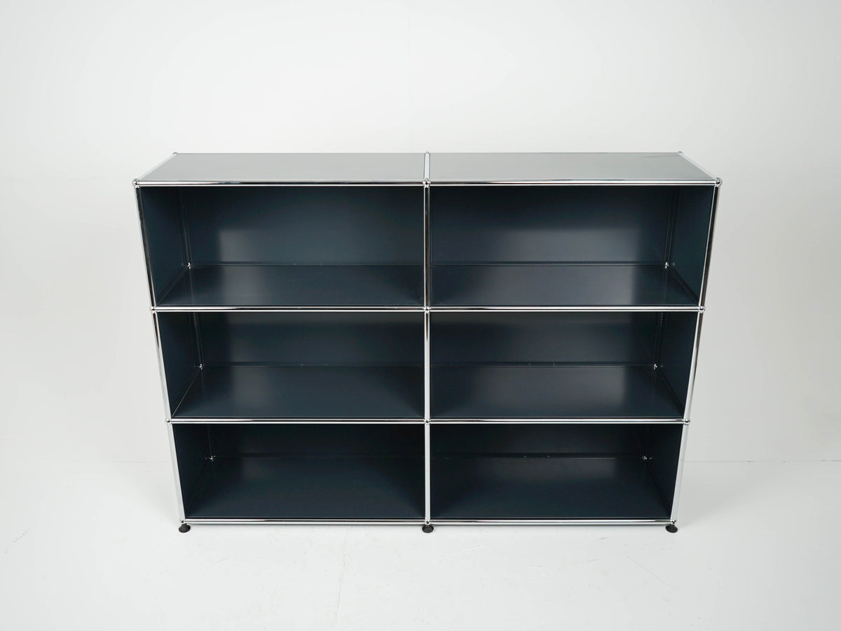 Étagère USM Haller anthracite RAL 7016