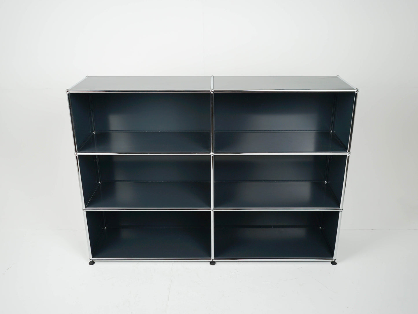 Étagère USM Haller anthracite RAL 7016