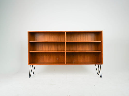 Vintage Teak Bücherregal Dänisch Mid-Century