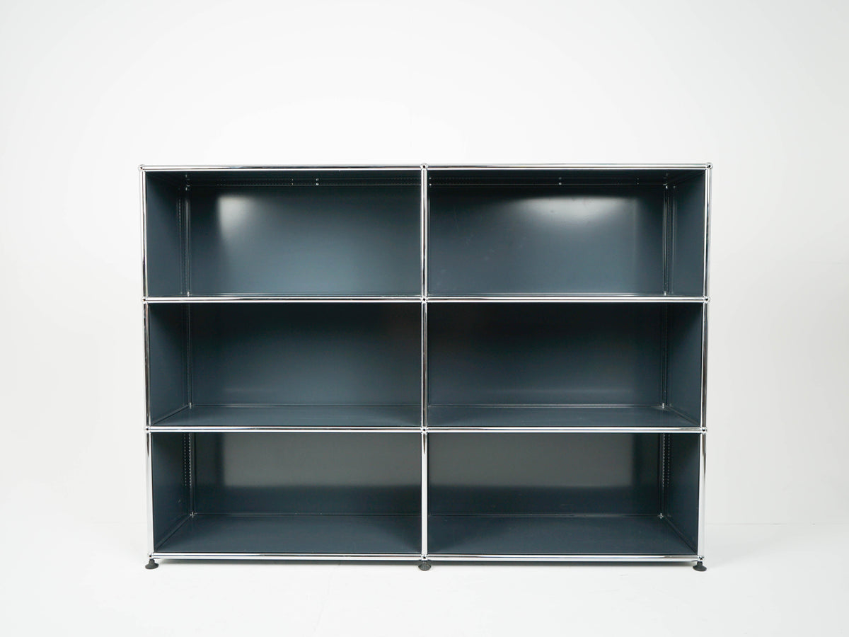 Étagère USM Haller anthracite RAL 7016