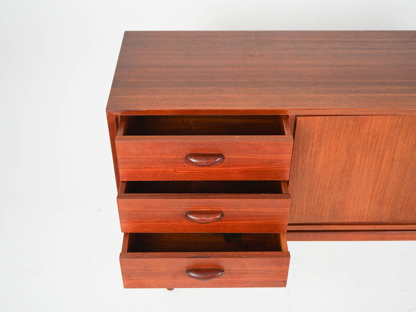 Vintage Sideboard Vinyl Attribut Teak