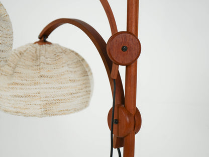 Vintage Teak Stehleuchte von Domus